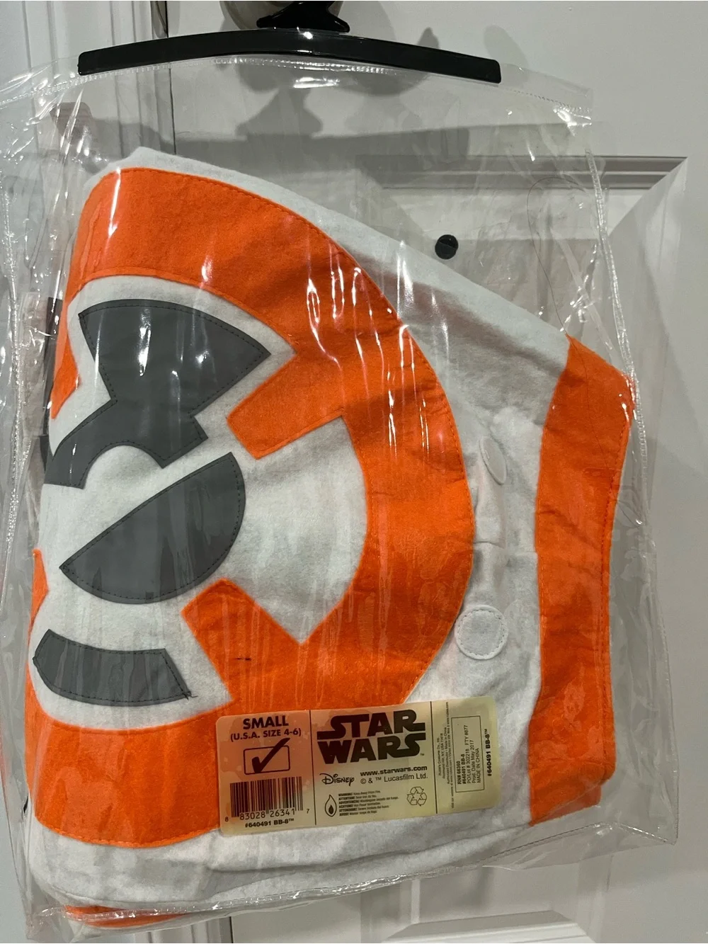 Pottery Barn Star Wars 3D BB8 Costume Small
